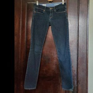 GAP 1969 Always Skinny low rise dark wash jeans
